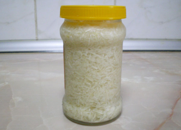 Hrean ras în oţet